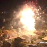 Drone Captures Footage Of Massive Firework Explosion That Killed Three Near Honolulu, Hawaii