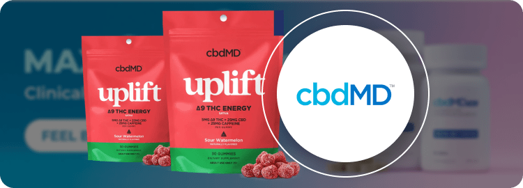 CBDMD Delta 9 Uplift Gummies 